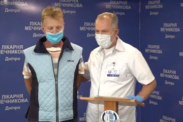 ​У лікарні ім. Мечникова від наслідків коронавірусу врятували народного артиста