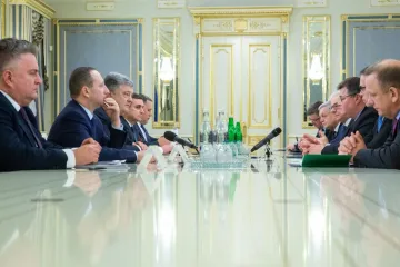 ​Петро Порошенко провів зустріч міжнародного значення