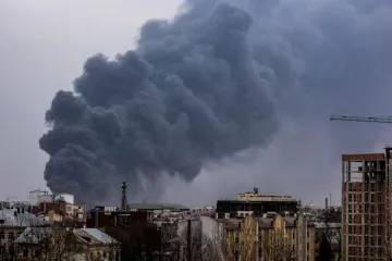 ​Російське вторгнення в Україну : Російські окупанти завдали ракетних ударів по Львівській області