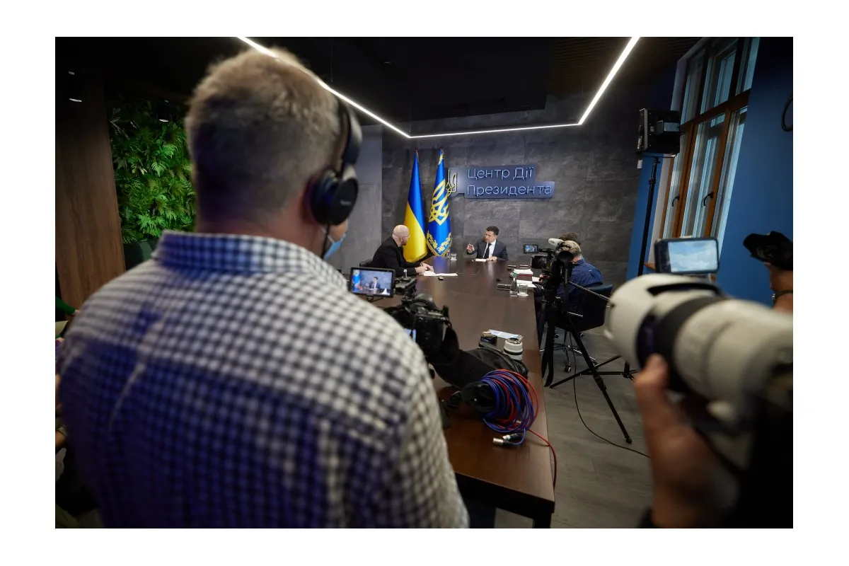 Інтерв'ю Президента України іноземним ЗМІ