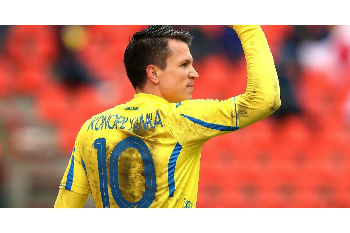 Ротань вызовет Коноплянку на матч сборной Украины против Англии