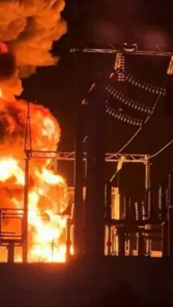 ​"Бавовна" в Бєлгороді: вибуху було чути на електропідстанції, через що частину міста знеструмило (фото, відео)