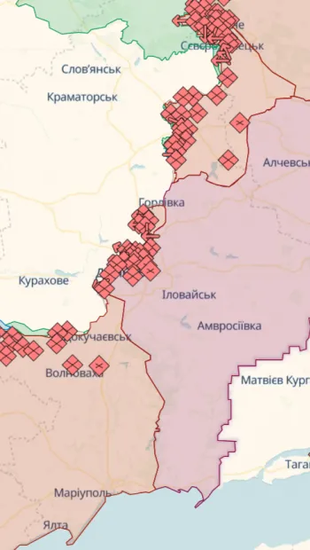 ​ЗСУ вибили рашистів в районі н.п. Новодонецьке та Урожайне в Донецькій області, – DeepState