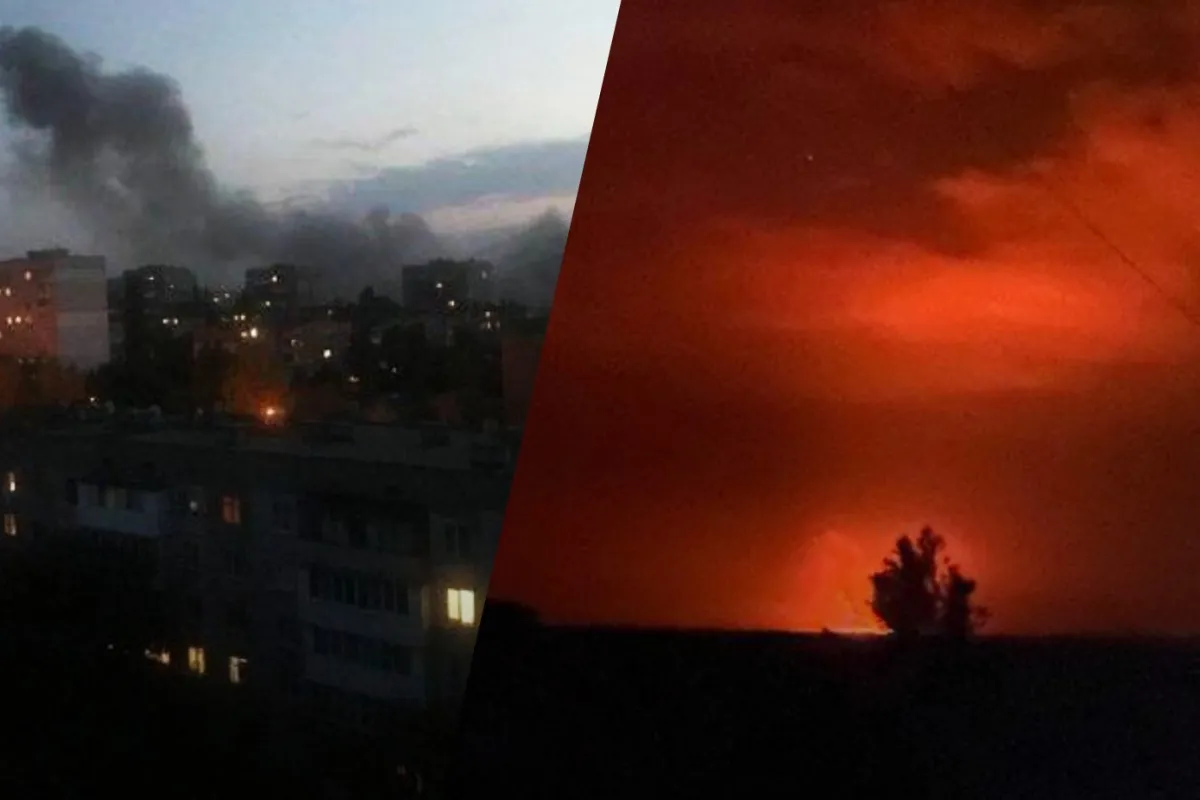 У ніч на 17 липня у Миколаєві пролунало щонайменше 10 потужних вибухів