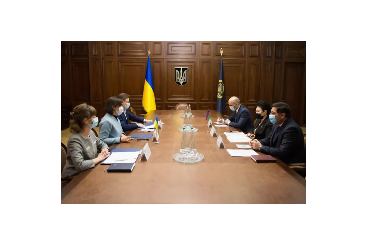Генпрокурор Ірина Венедіктова зустрілася Надзвичайним і Повноважним Послом Азербайджанської Республіки в Україні (ФОТО)