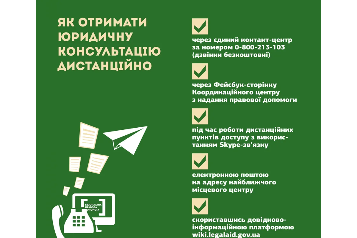 В Миколаївській системі БПД розповіли як отримати юридичну допомогу дистанційно