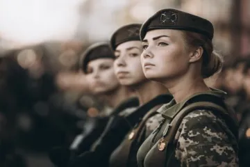 ​Українки-військові стали рівноправні з чоловіками
