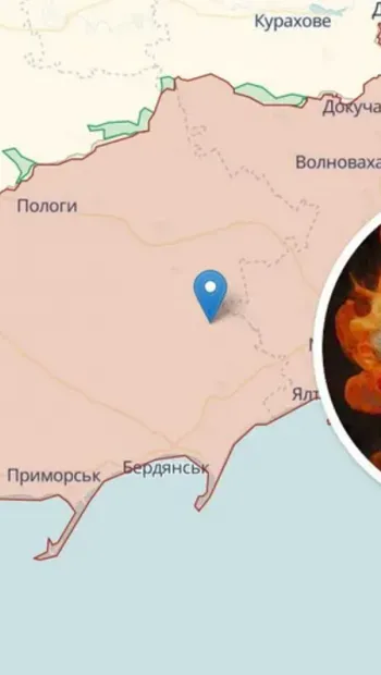 ​"Бавовна" на шляху до Азовського моря: ЗСУ накрили ангар з технікою рф під Бердянськом
