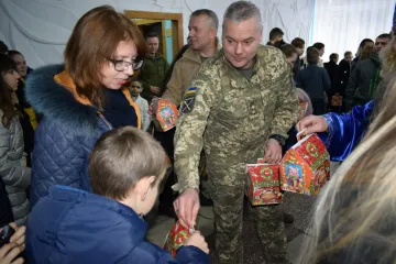 ​Військові привітають дітей прифронтової зони зі святом Миколая