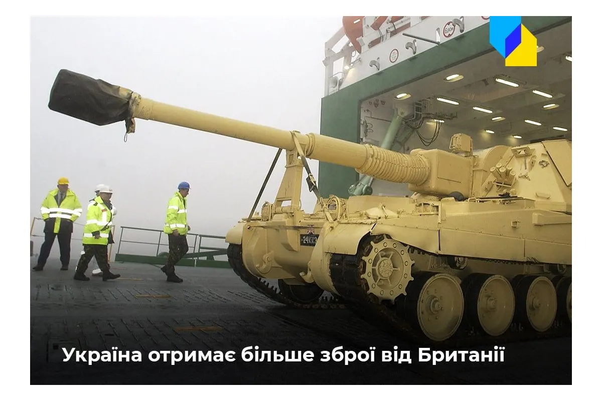 Британія передасть Україні артилерію, протикорабельні ракети та безпілотники
