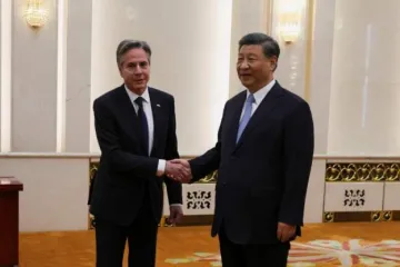 ​Тим часом, держсекретар США Ентоні Блінкен зустрівся з лідером Китаю Сі Цзіньпіном