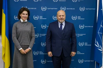 ​Ірина Венедіктова зустрілась із Прокурором Міжнародного кримінального суду Карімом А.А. Ханом