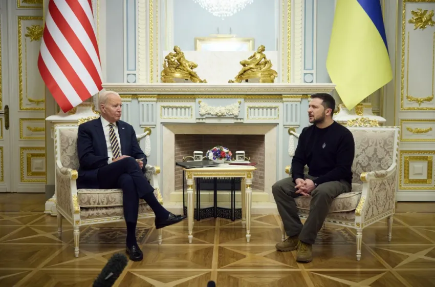 Володимир Зеленський зустрівся у Києві з Президентом США Джо Байденом