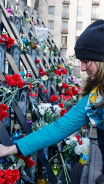 ​У Києві вшанували пам’ять Героїв Небесної сотні