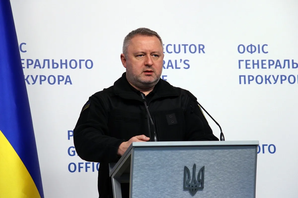 Скільки військових злочинів РФ зареєстрували в Україні: відповідь генпрокурора Андрія Костіна