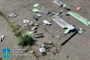 ​Російські військові завдали по Харкову удар дроном-камікадзе: правоохоронці зафіксували наслідки