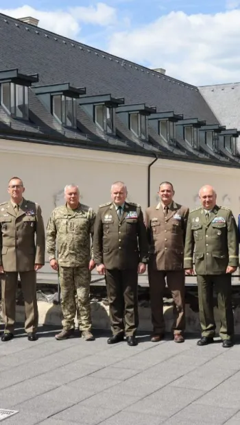 ​Делегація ЗСУ зустрілася з командувачами Вишеградської четвірки: про що говорили