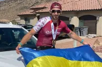 Тріатлоніст з Харкова зібрав 400 тисяч гривень для військових, подолавши дистанцію Ironman