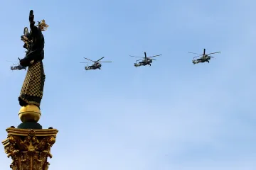 ​Повітряний парад до Дня Незалежності: над Хрещатиком пролетять літаки і гелікоптери системи МВС