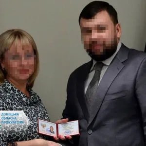 ​Псевдосудді «верховного суду днр», яка засуджує громадян України, повідомлено про підозру