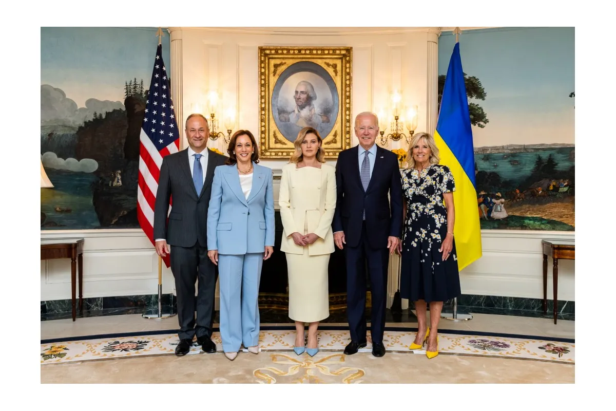 Перша леді України зустрілася з першою леді США у Вашингтоні