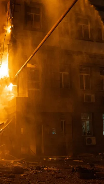 ​Внаслідок нічної атаки по Одесі постраждали 8 людей