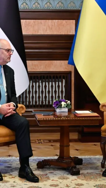 ​Президенты Украины и Эстонии начали встречу в Киеве