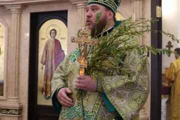 ​Вітання Владики Симеона зі Святом Вербноі Неділі. (Дніпровська Єпархія ПЦУ 2019)