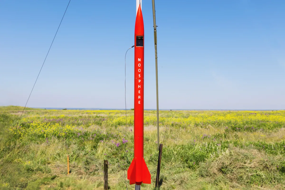 На Дніпропетровщині запустили ракету CanSat