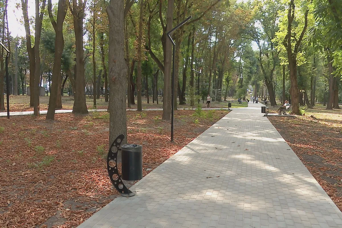 У Дніпрі завершили перший етап реконструкції парку Гагаріна
