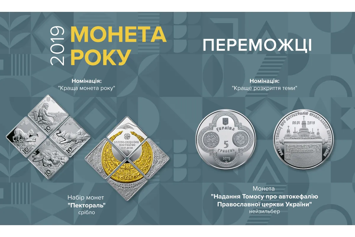 Нацбанк визначив кращу монету України 2019 року
