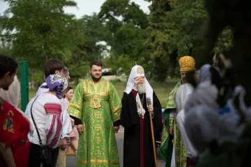 ​Святійший Патріарх Філарет відвідав Свято-Духівську парафію міста Києва
