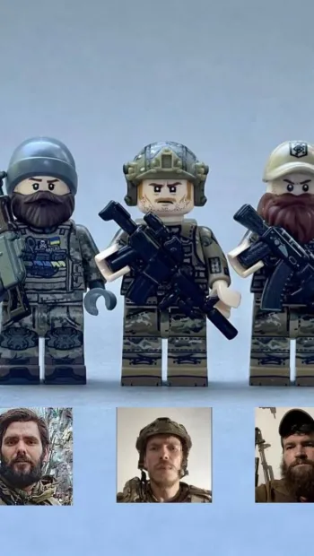 ​LEGO також присвятили нові фігурки героїчним захисникам фортеці «Азовсталь»