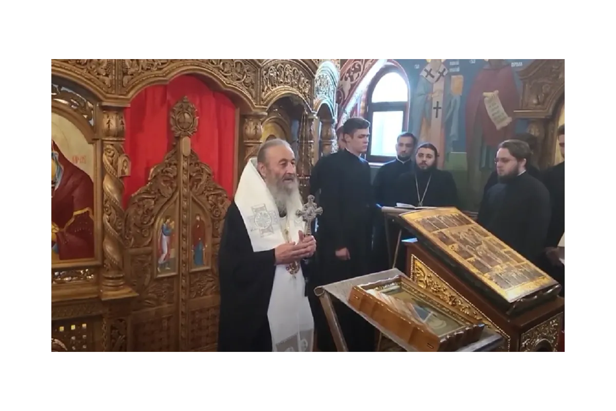 Митрополит Украинской Православной Церкви Онуфрий осудил агрессора РФ, призвал к обмену пленными и прекращению огня  