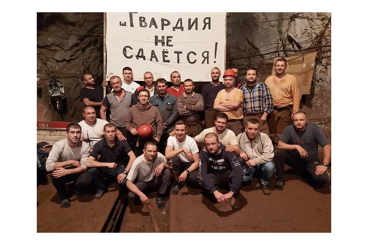 У Кривому Розі перемовини між шахтарями-протестувальниками та адміністрацією КЗРК тривали 5 хвилин
