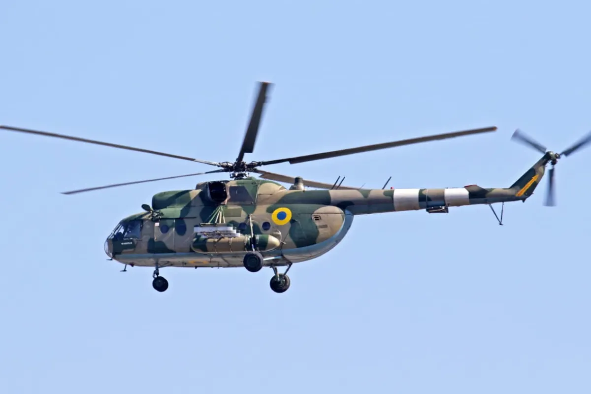 Українська розвідка провела спецоперацію: виманили російський вертоліт Мі-8 на українську територію