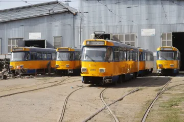 ​Дніпро отримав другу партію вживаних німецьких трамваїв