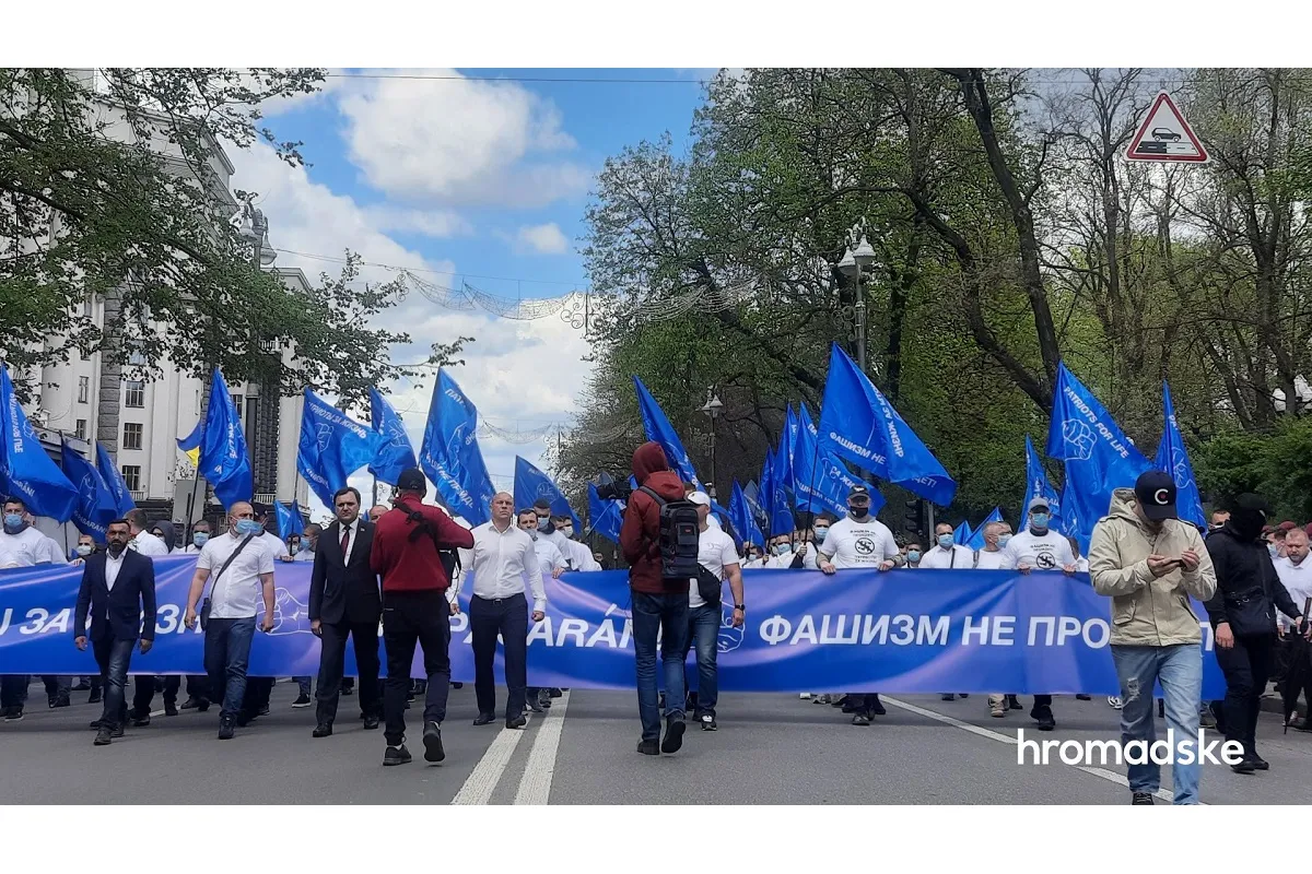 В Киеве прошли мероприятия ко Дню Победы над нацизмом (ВИДЕО)