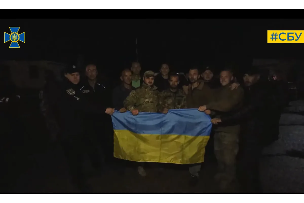 СБУ показала унікальні кадри обміну українських полонених (відео)
