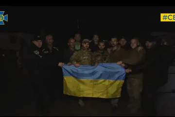 ​СБУ показала унікальні кадри обміну українських полонених (відео)