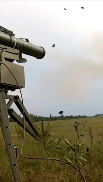 ​Бійці ЗСУ вдарили зі "Стугни-П" по піхоті армії рф: "страйк" новим українським снарядом (відео)