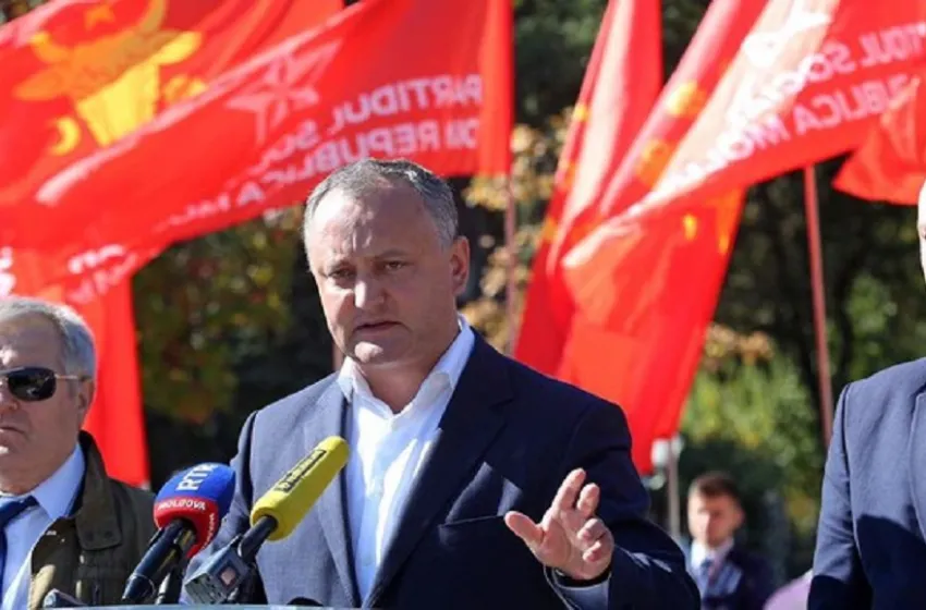 Експрезидент Додон затриманий у Молдові за підозрою в держзраді