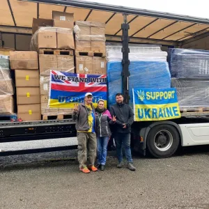 ​Черговий гуманітарний вантаж від українців у Великій Британії прямує до України 