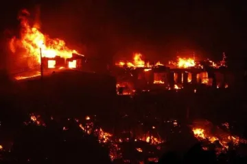 ​У Чилі пожежа в курортному місті Вінья-дель-Мар знищила понад 500 будинків