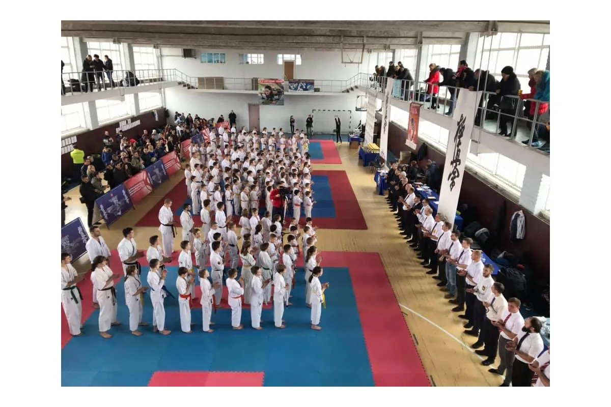 В Днепре прошел Чемпионат Днепропетровской области-2019 по киокушин каратэ.(ИКО-1)