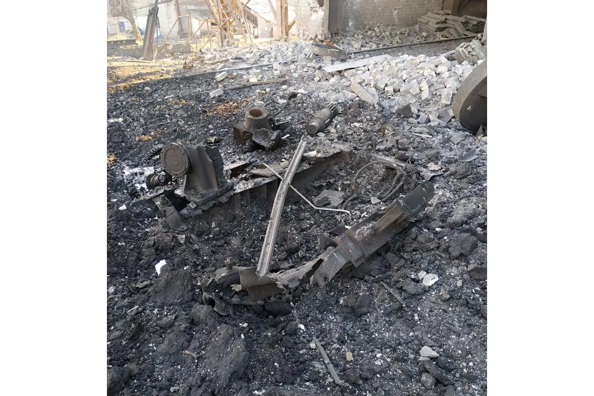 Ракета влучила у цех – на Донеччині розслідують наслідки чергових ворожих атак
