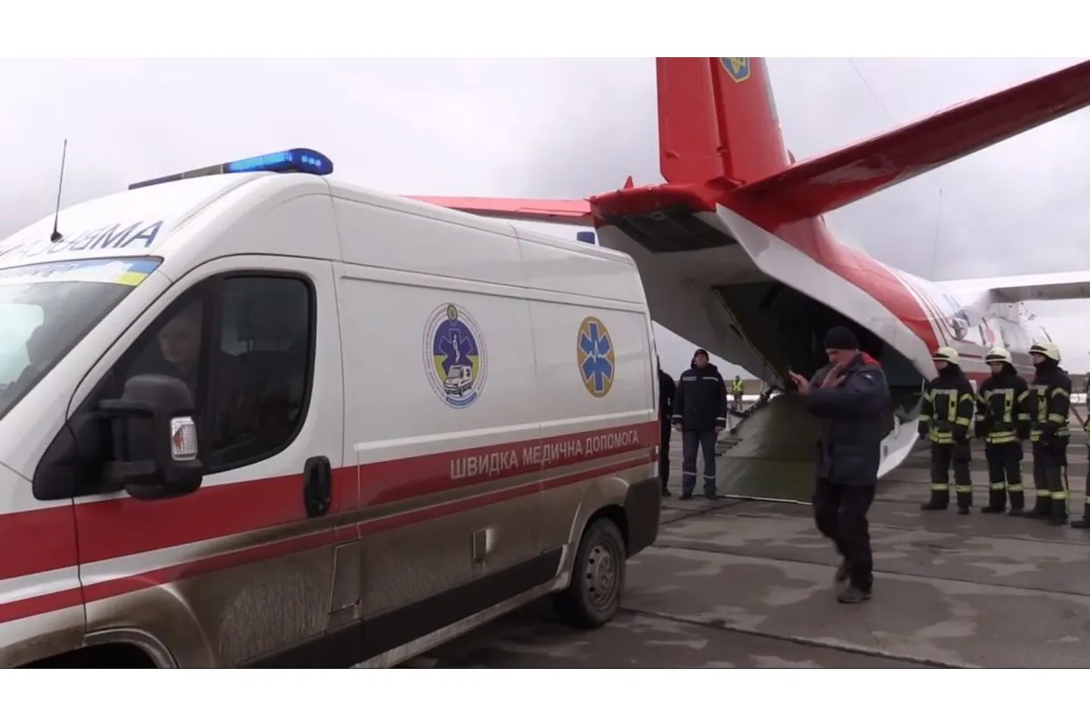 В Україні створили службу аеромедичної евакуації