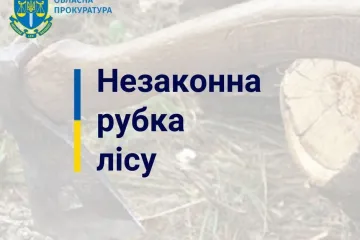 ​Незаконна порубка дерев у захисних лісових насадженнях зі збитками 200 тис грн – судитимуть мешканця Київщини