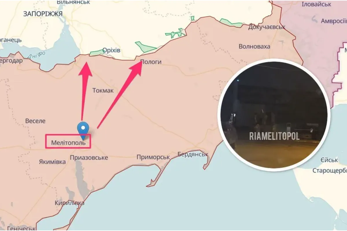 Окупанти активізують рух на Запорізькому напрямку: ключовий "хаб" – Мелітополь