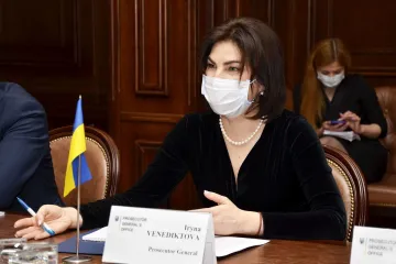 ​Ірина Венедіктова зустрілася з Послом ЄС в Україні Матті Маасікасом